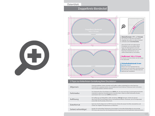 Product Bild bierdeckel_doppelkreis_165_mm_x_110_mm