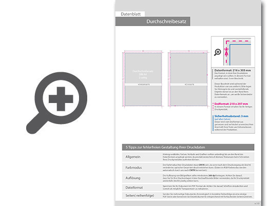 Product Bild durchschreibes__tze_din_a4_hoch__2-fach__4_1-farbig