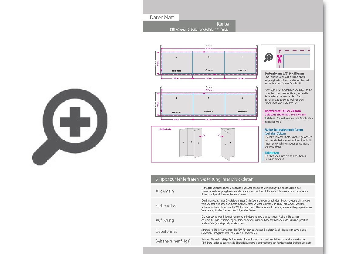 Product Bild geburtstagskarte__gefalzt_auf_din_a7_quer__vertikaler_wickelfalz__6-seitig
